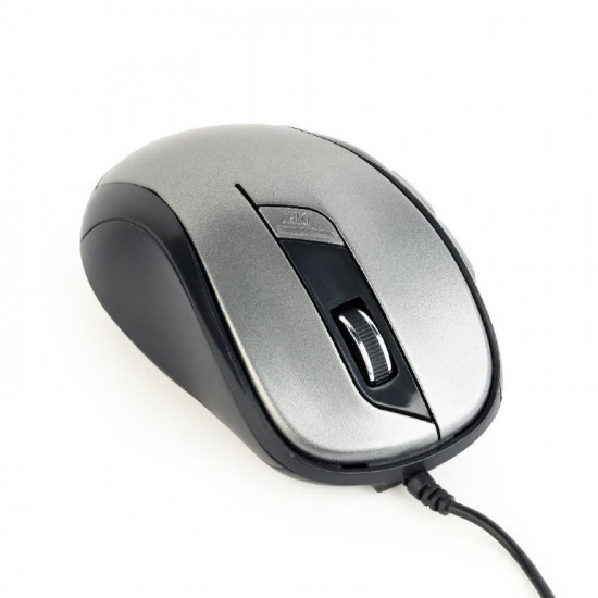 Optical mouse USB black-gray