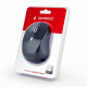 Wireless optical mouse 6-buttons black