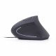 Ergonomic optical mouse 6-button -black