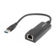 Network card, USB 3.0 1X RJ45 1GB NC-1000-01