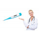 Digital thermometer ORO-MED FLEXI blue