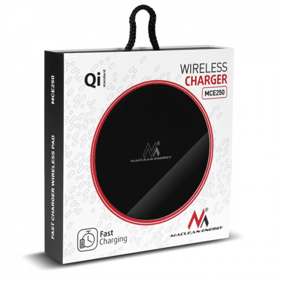 Wireless Desktop Charger Black MCE250 B