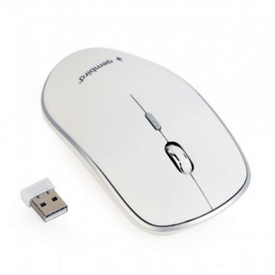 Wireless optical mouse white