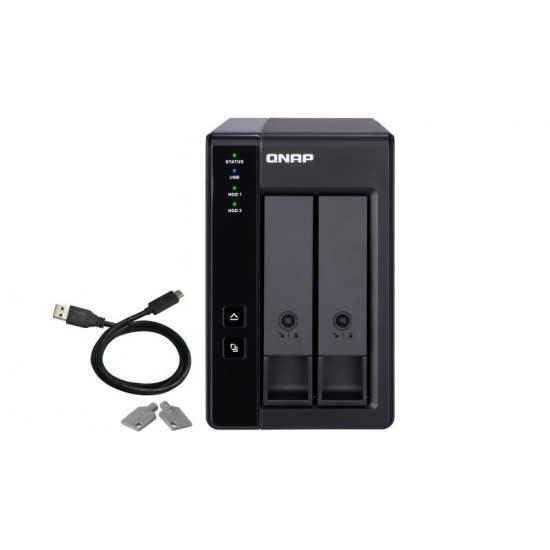 TR-002 2bay 3,5inch external enclosure RAID