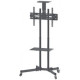 Mobile stand for TV LCD/LED/Plasma 37-70 inches, 50kg VESA tiltable 2 shelves