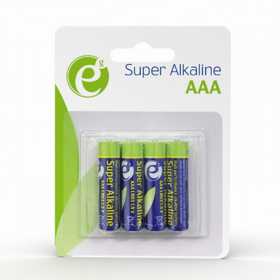 Battery alkaline AAA 4-pack