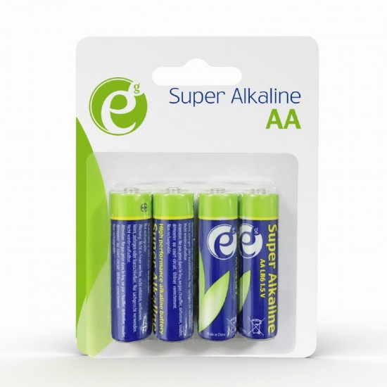 Alkaline batteries AA 4-pack