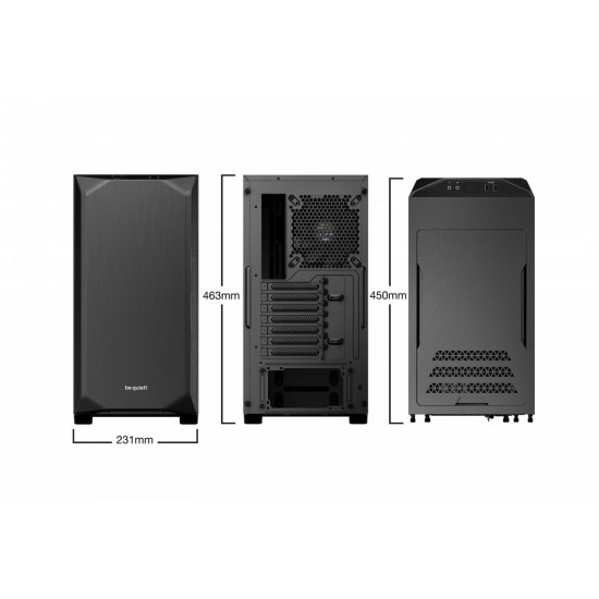 PC case Pure Base 500 Window BGW34 black