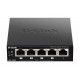 Switch DGS-1005P 5xGbE (4xPoE+ 60W)