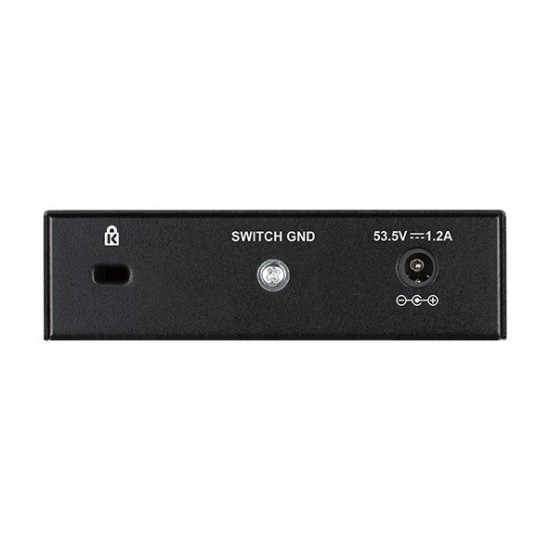 Switch DGS-1005P 5xGbE (4xPoE+ 60W)