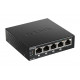 Switch DGS-1005P 5xGbE (4xPoE+ 60W)