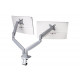 One-Touch Height Adjustable Dual Monitor Arm