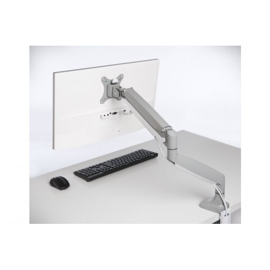 One-Touch Height Adjustable Single Monitor Arm