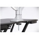 One-Touch Height Adjustable Single Monitor Arm