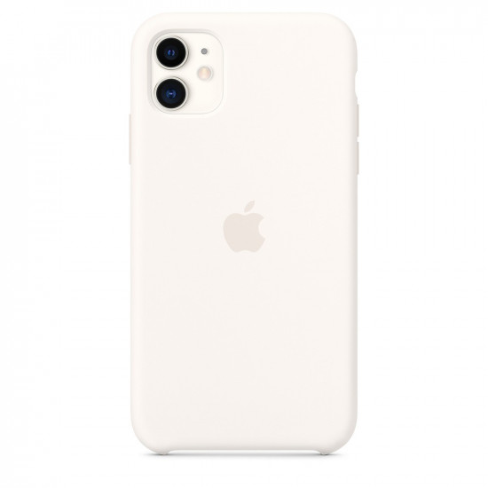 iPhone 11 Silicone Case - White 