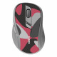 Mouse wireless optical Rapoo M500 red