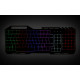 Keyboard YKB 3200 SHADOW metal, LED