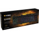 Keyboard YKB 3200 SHADOW metal, LED