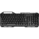 Keyboard YKB 3200 SHADOW metal, LED