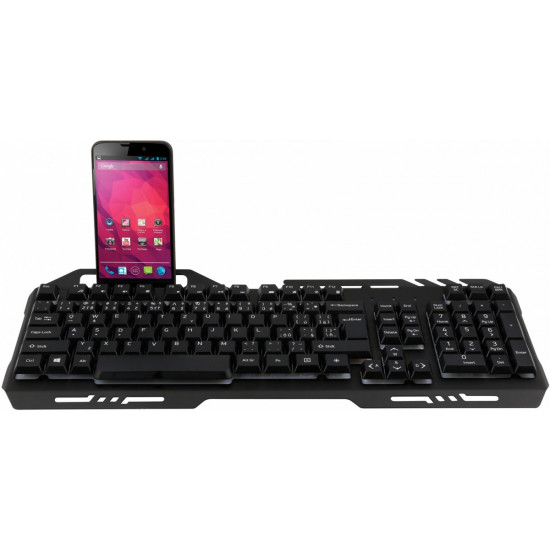 Keyboard YKB 3200 SHADOW metal, LED