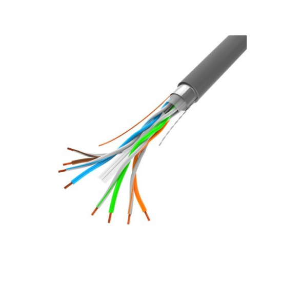 Cable FTP Cat.6 CU 305 m wire grey