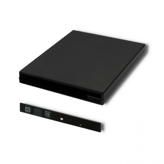 Optical driver case CD/ DVD SATA USB2.0 9.5mm