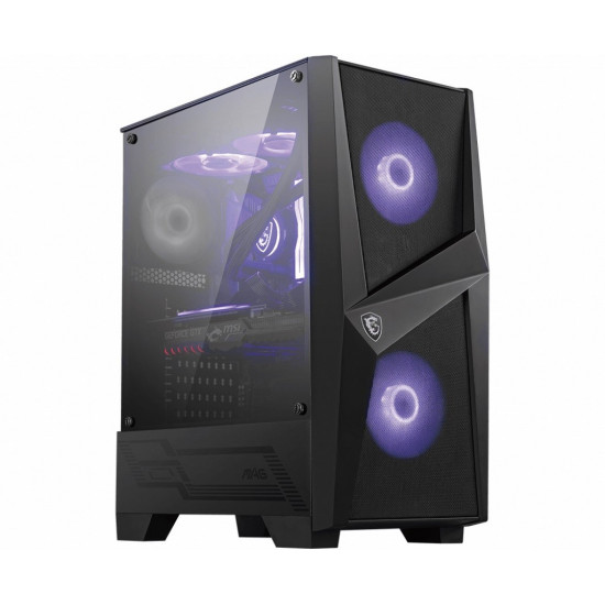 PC Case MAG FORGE 100M RGB FAN Glass Window 2xUSB