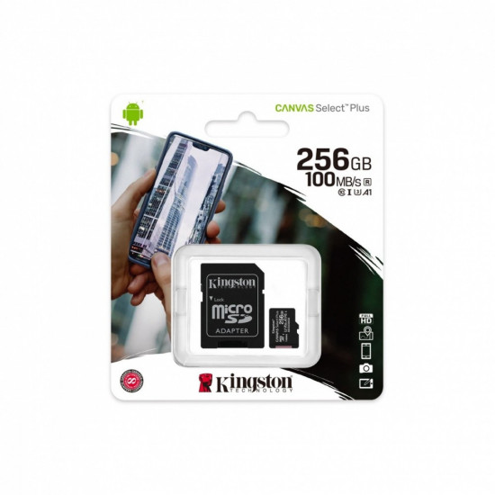 Memory card microSD 256GB Canvas Select Plus 100/85MB/s