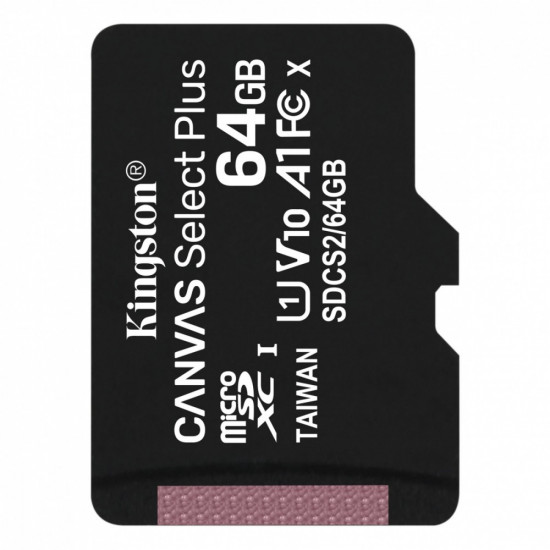 Memory card microSD 64GB Canvas Select Plus 100MB/s