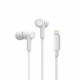 Headphones Lightning Connector White