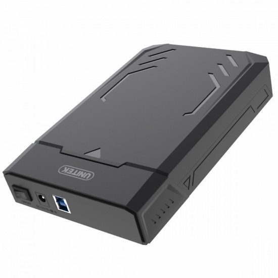 UNITEK Y-3035 storage drive enclosure HDD/SSD enclosure Black 2.5/3.5"