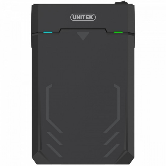 UNITEK Y-3035 storage drive enclosure HDD/SSD enclosure Black 2.5/3.5"