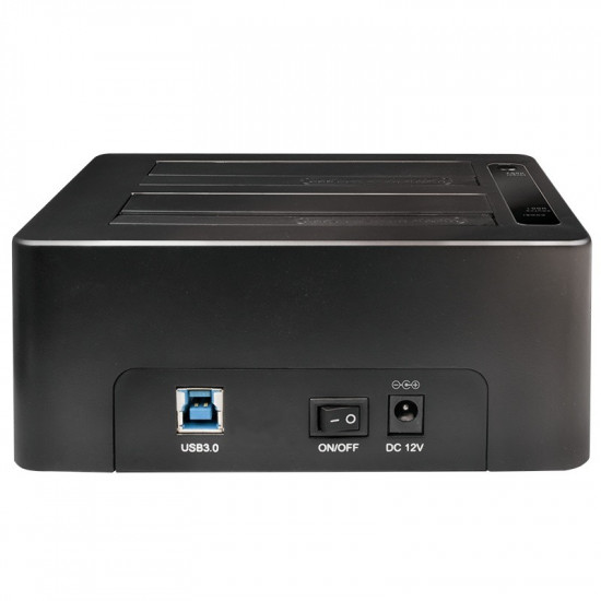 USB 3.0, 2-bay docking station for 2.5/3.5' HD