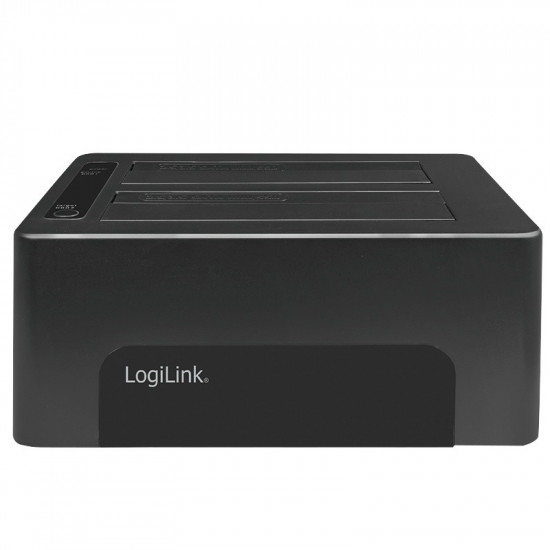 USB 3.0, 2-bay docking station for 2.5/3.5' HD