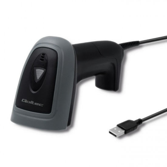 Wired laser barcode scanner 1D, 2D, USB