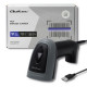 Wired laser barcode scanner 1D, 2D, USB