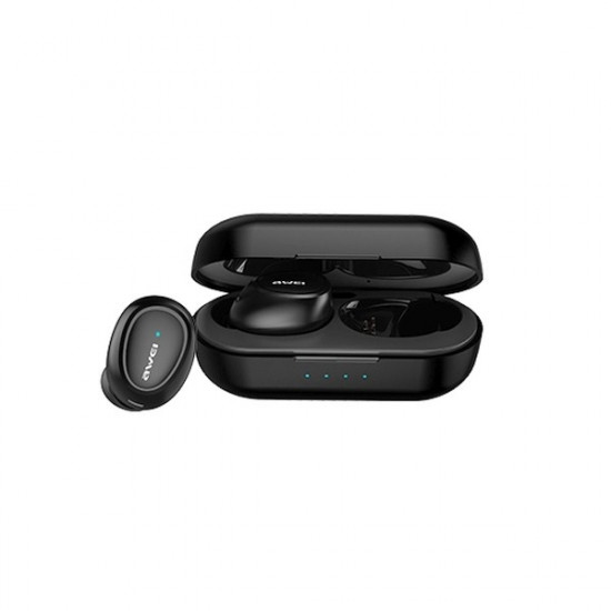 Bluetooth headphones 5.0 T16 TWS + dock station black