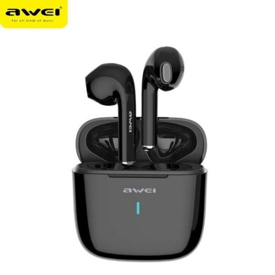 Bluetooth headphones 5.0 T26 TWS + dock station black