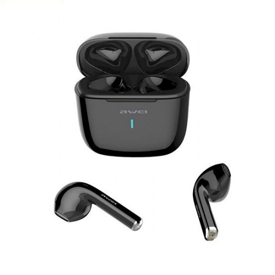 Bluetooth headphones 5.0 T26 TWS + dock station black
