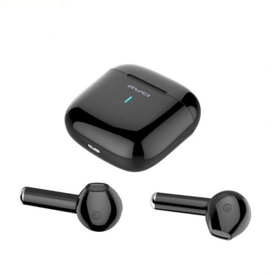 Bluetooth headphones 5.0 T26 TWS + dock station black