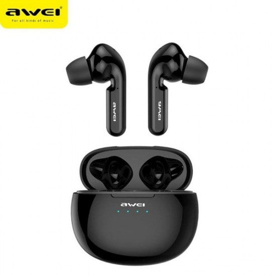 Bluetooth headphone s 5.0 T15 TWS + dock station black