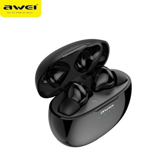 Bluetooth headphone s 5.0 T15 TWS + dock station black