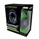 Gaming headphones with microphone deathstrike blue