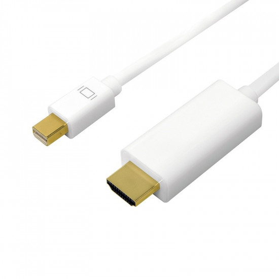 Mini DisplayPort to HDMI, 4K, 3m, white