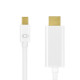 Mini DisplayPort to HDMI, 4K, 5m, white