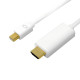 Mini DisplayPort to HDMI, 4K, 5m, white