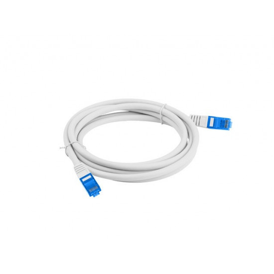 Patchcord kat.6a S/FTP CCA 5.0m szary