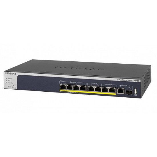 Switch MS510TXPP PoE+ 8xRJ45 Multi-Gigabit