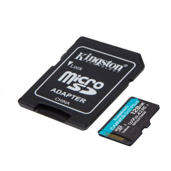 microSD 128GB Canvas Go Plus 170/90MB/s adapter