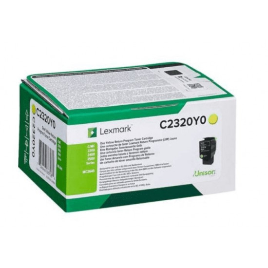 Toner C2320Y0 yellow 1K